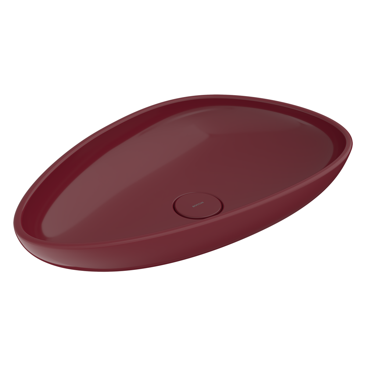 1114-072-0125 Bocchi Etna 58 cm Çanak Lavabo P.Burgonya Bordosu