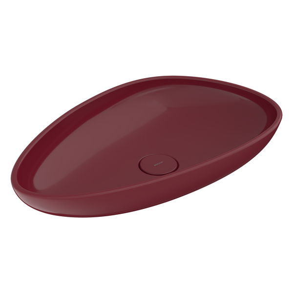1114-072-0125 Bocchi Etna 58 cm Çanak Lavabo P.Burgonya Bordosu