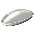 1114-401-0125 Bocchi Etna 58 cm Çanak Lavabo Parlak Gümüş