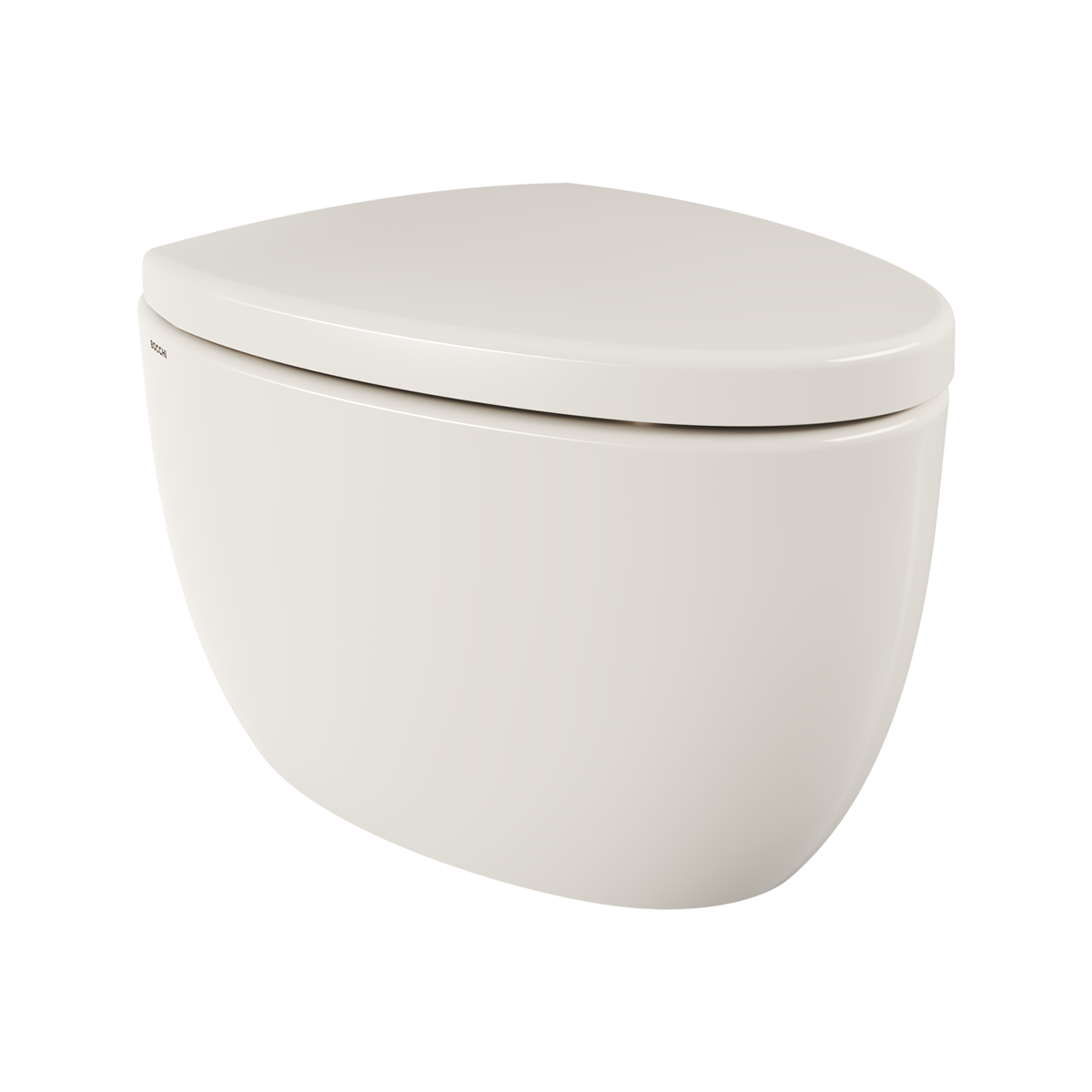 Bocchi Etna Asma Klozet Parlak Bisküvi