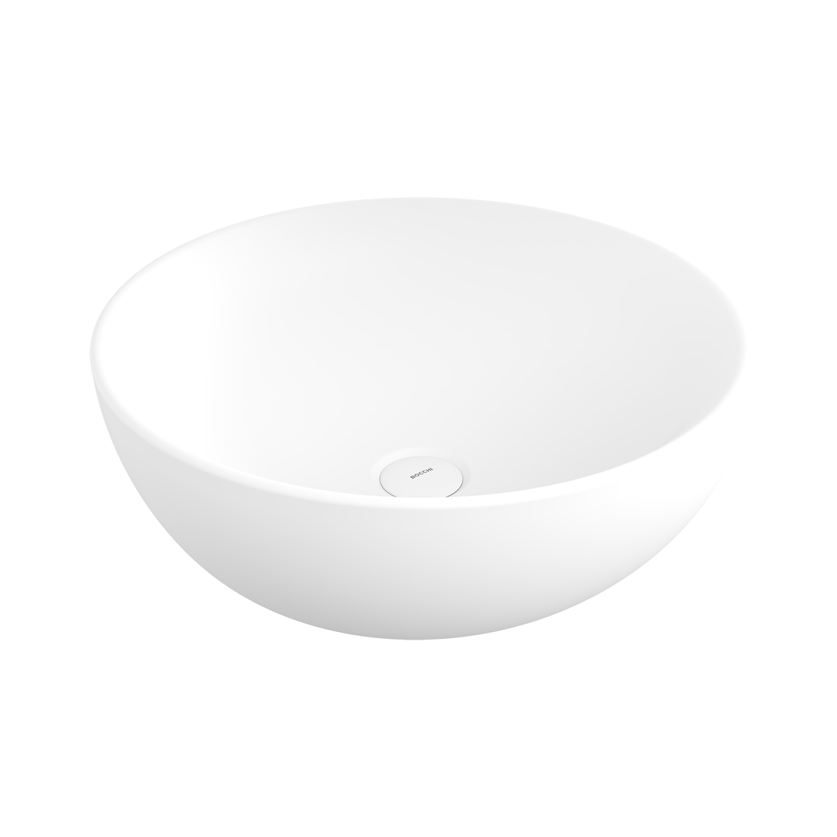 1119-002-0125 Bocchi Venezia 45 cm Çanak Lavabo Mat Beyaz