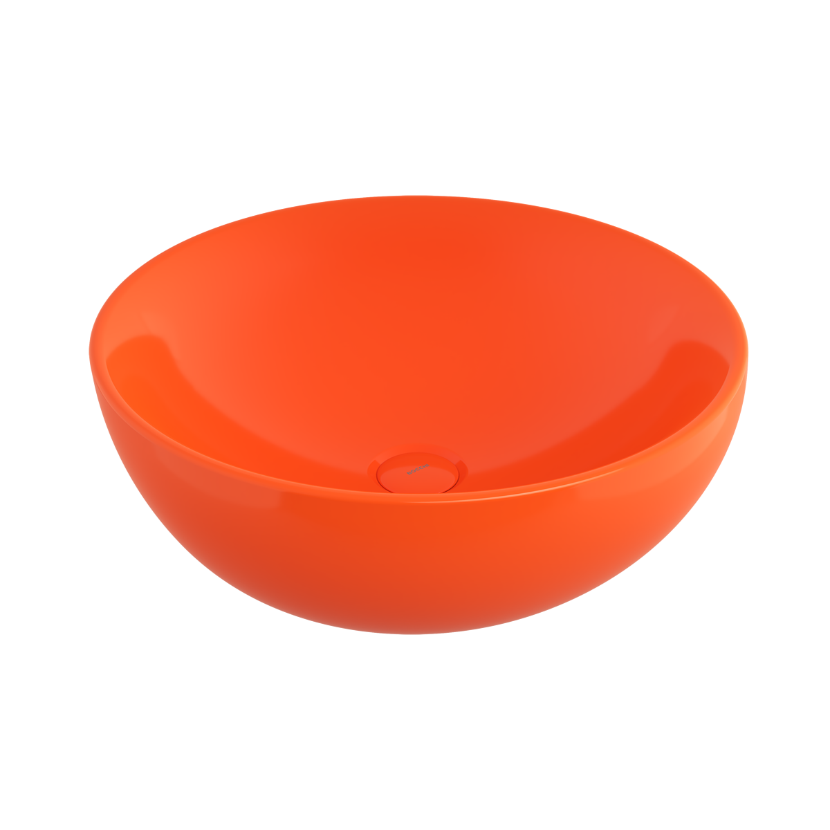 1119-012-0125 Bocchi Venezia 45 cm Çanak Lavabo Parlak Turuncu