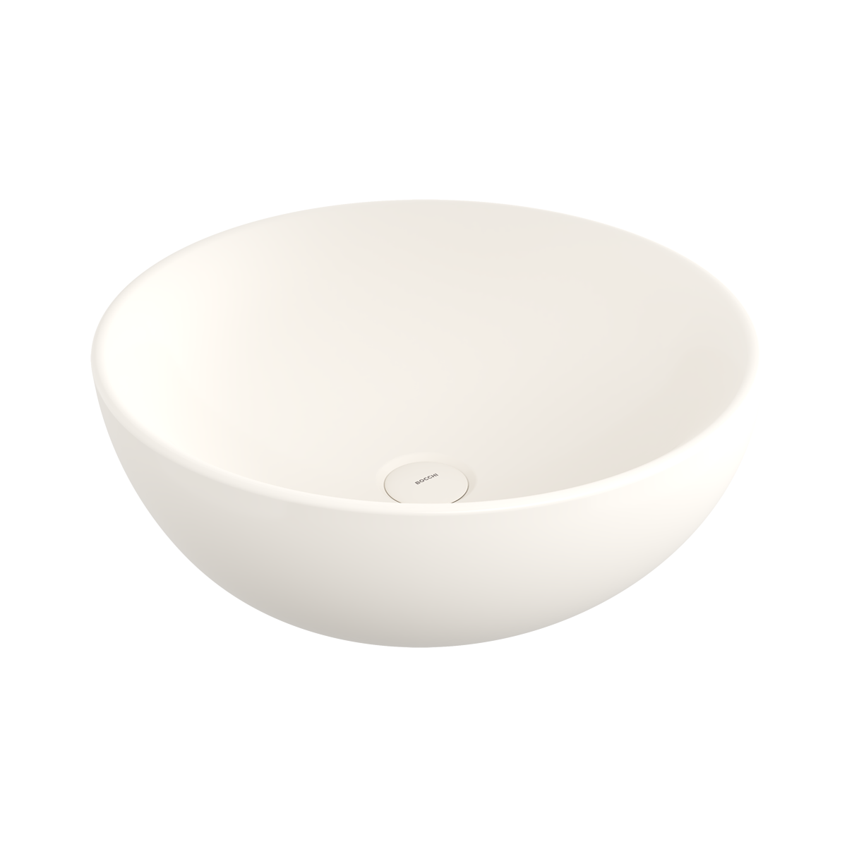 1119-014-0125 Bocchi Venezia 45 cm Çanak Lavabo Parlak Bisküvi