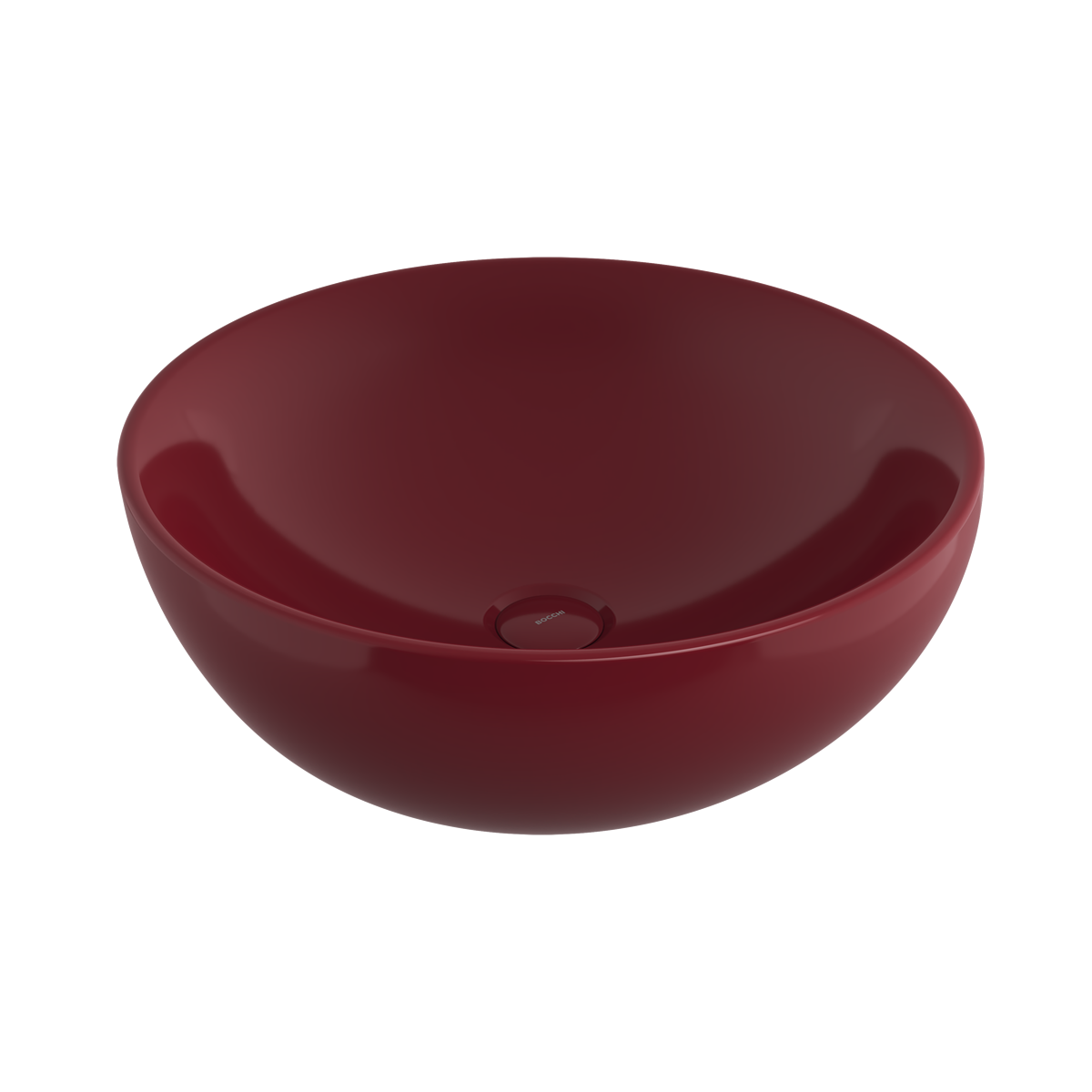 1119-072-0125 Bocchi Venezia 45 cm Çanak Lavabo P.Burgonya Bordosu