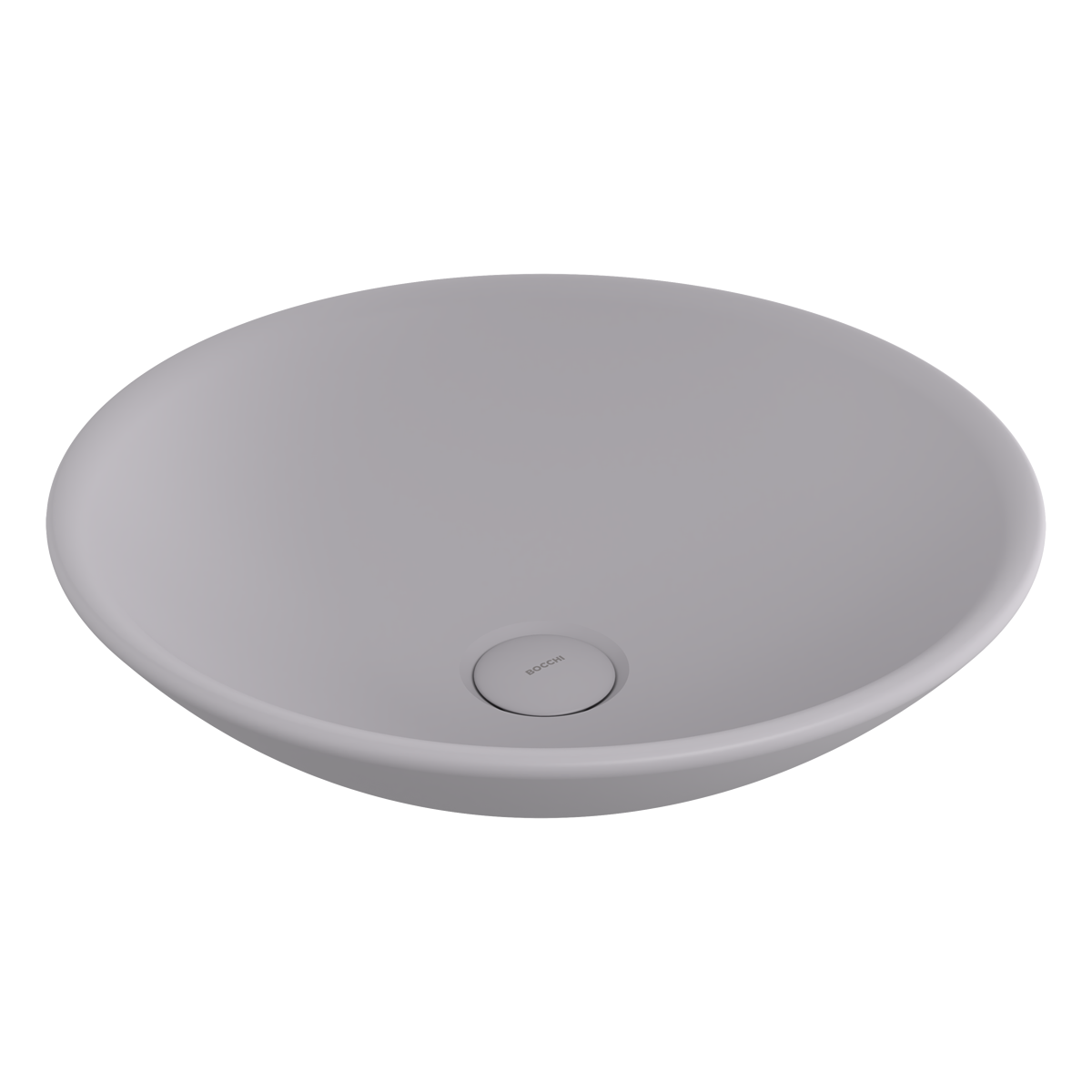 1120-006-0125 Bocchi Venezia 40 cm Çanak Lavabo Mat Gri