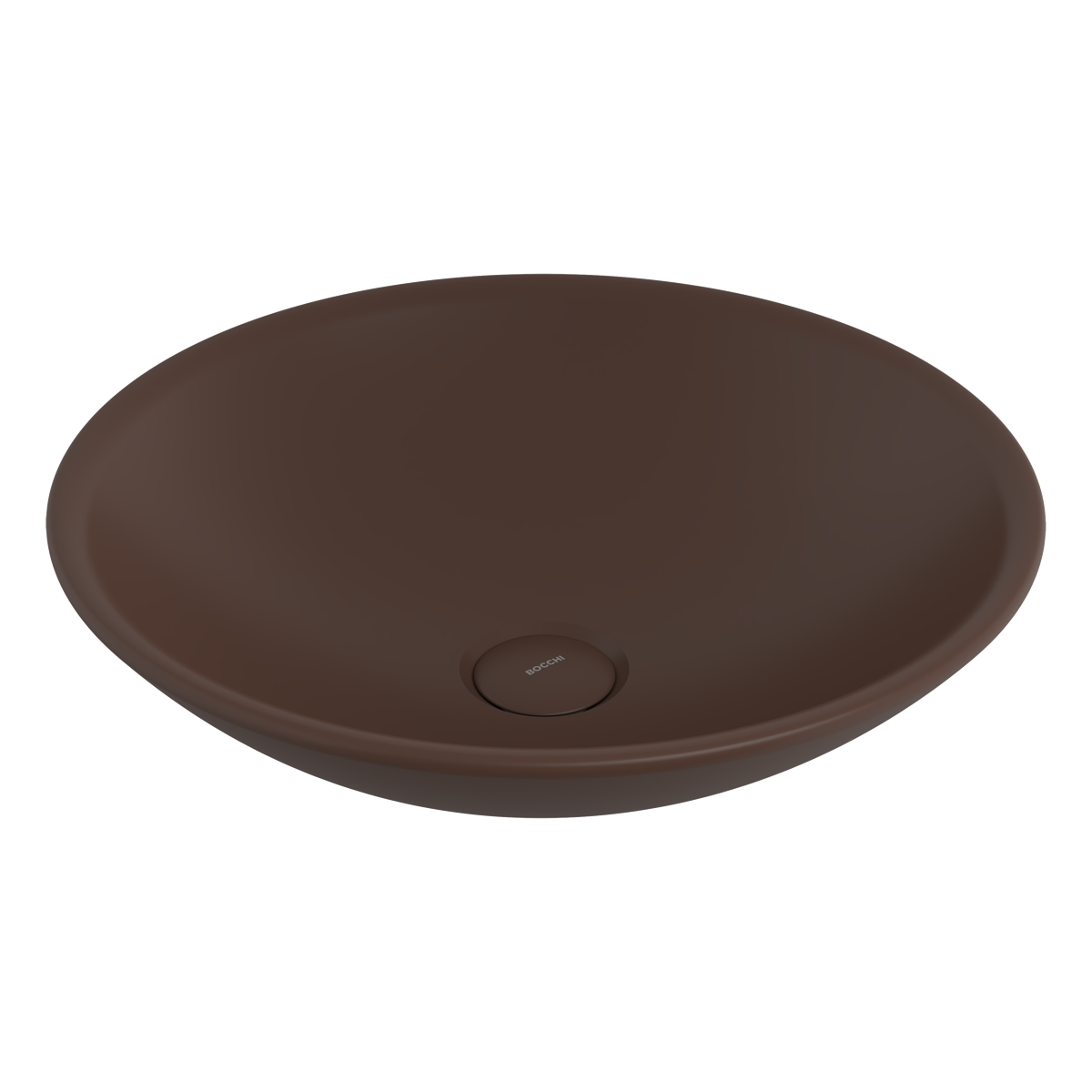 1120-025-0125 Bocchi Venezia 40 cm Çanak Lavabo Mat Kahve