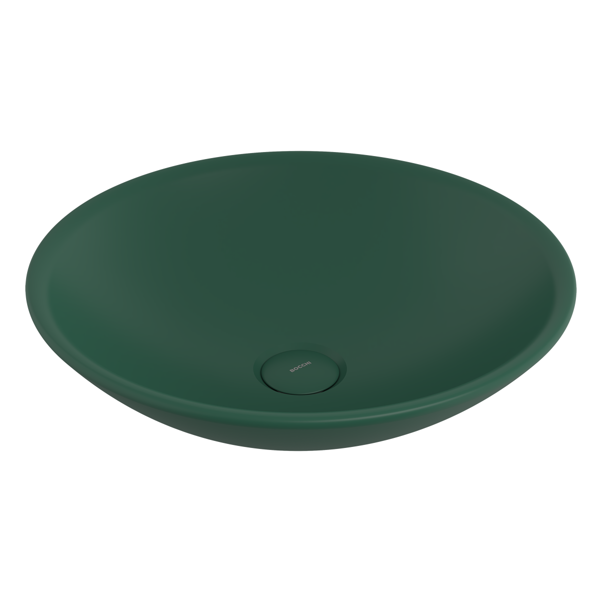 1120-027-0125 Bocchi Venezia 40 cm Çanak Lavabo Mat Yeşil