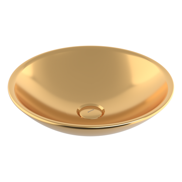 1120-402-0125 Bocchi Venezia 40 cm Çanak Lavabo Parlak Altın
