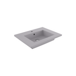 1161-006-0126 Bocchi Milano Etajerli Lavabo 60 cm Mat Gri