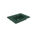 1161-027-0126 Bocchi Milano Etajerli Lavabo 60 cm Mat Yeşil