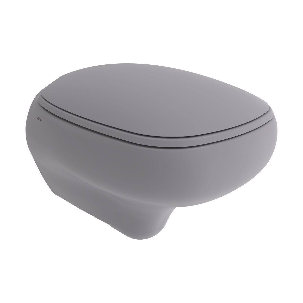 Bocchi Fenice Asma Klozet 53 cm Mat Gri