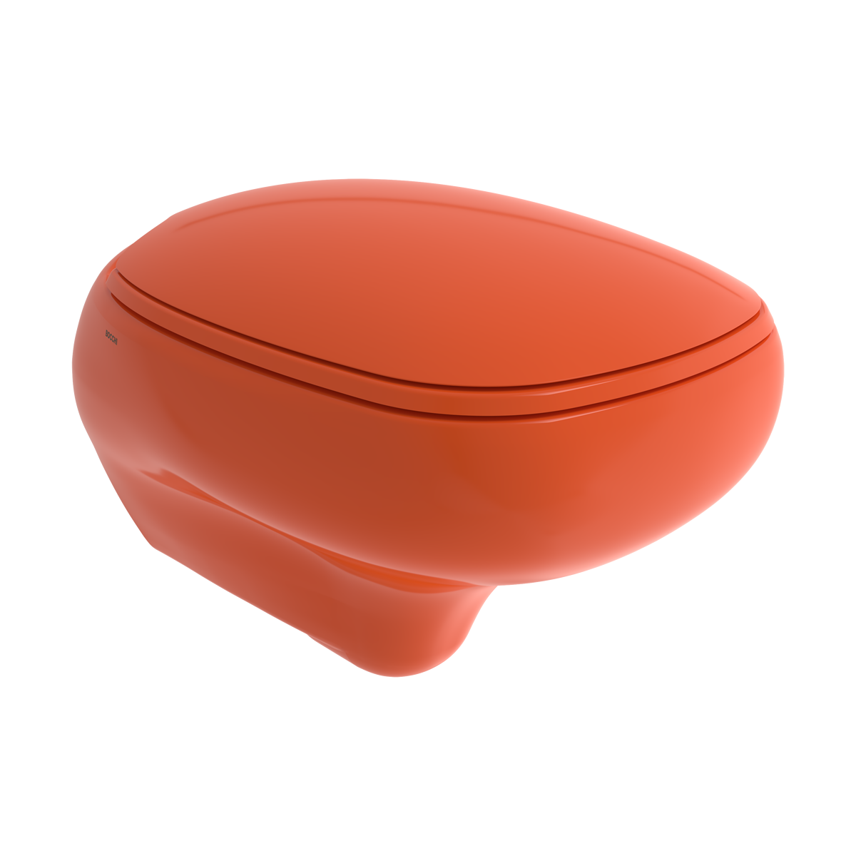 Bocchi Fenice Asma Klozet 53 cm Parlak Turuncu