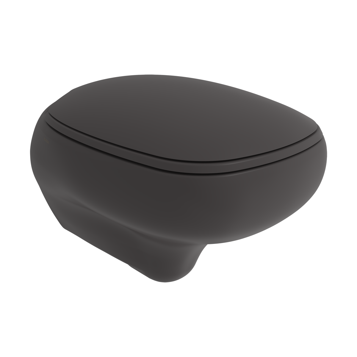Bocchi Fenice Asma Klozet 53 cm Mat Antrasit