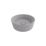 1174-006-0125 Bocchi Vessel Yuvarlak Çanak Lavabo 38 cm Mat Gri
