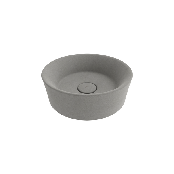 1174-069-0125 Bocchi Vessel Yuvarlak Çanak Lavabo 38 cm Mat Beton