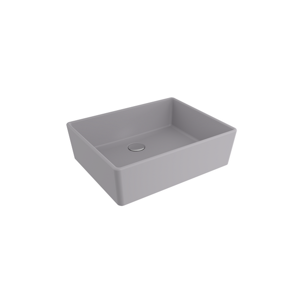 1215-006-0125 Bocchi Milano 50 cm Çanak Lavabo Mat Gri