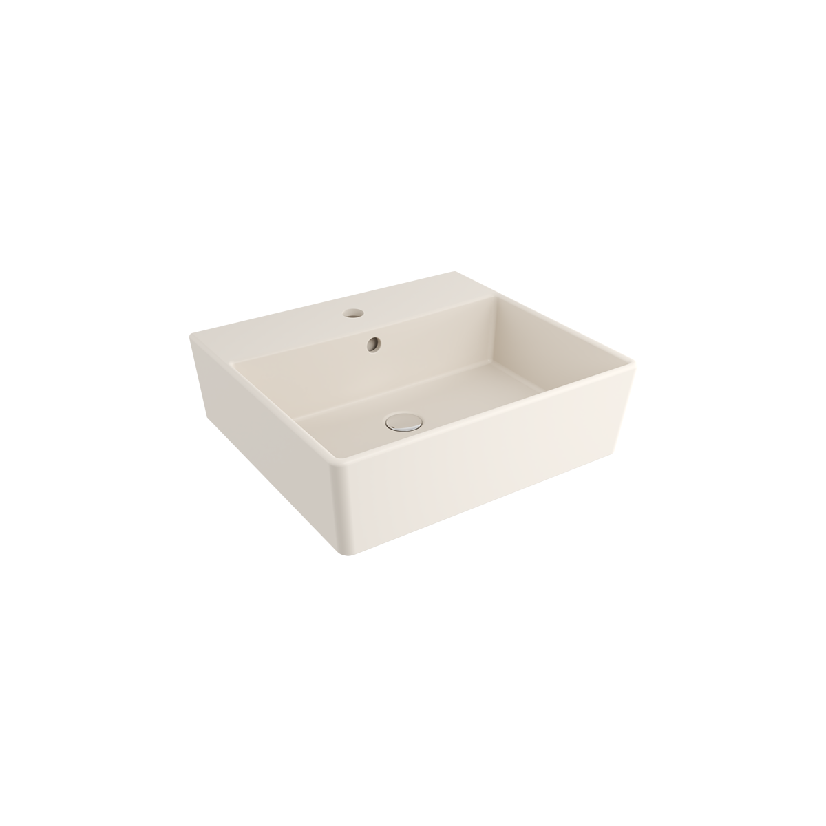 Bocchi Milano 50 cm Tezgah Üstü Lavabo, Mat Yasemin