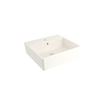 Bocchi Milano 50 cm Tezgah Üstü Lavabo, Parlak Bisküvi