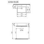 Bocchi Milano 50 Cm Tezgah Üstü Lavabo, Mat Somon