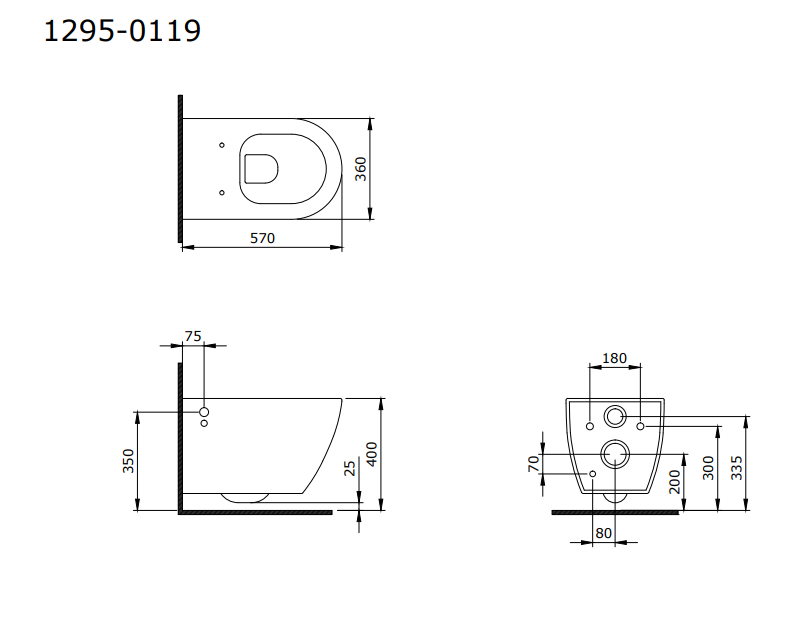 Bocchi Venezia Rimless Asma Klozet Mat Petrol Mavisi