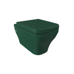 Bocchi Firenze Rimless Asma Klozet, Mat Yeşil