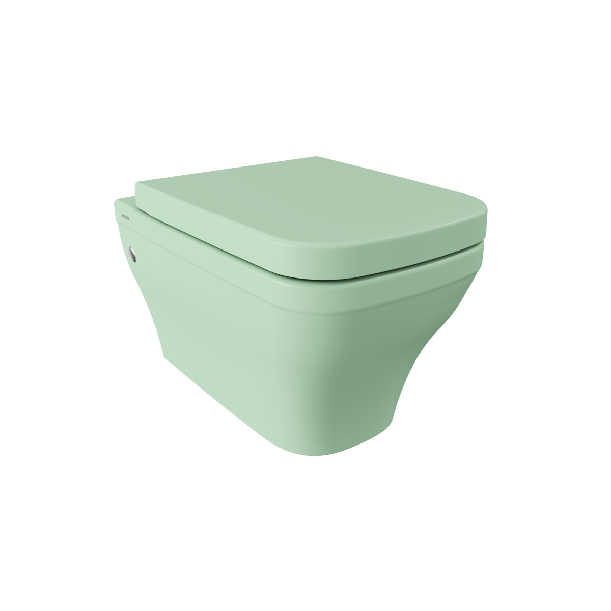 Bocchi Firenze Rimless Asma Klozet, Mat Mint Yeşil