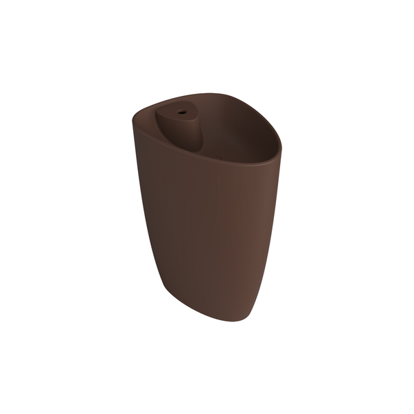 Bocchi Etna Monoblok Lavabo 58 cm Batarya Banklı Mat Kahve