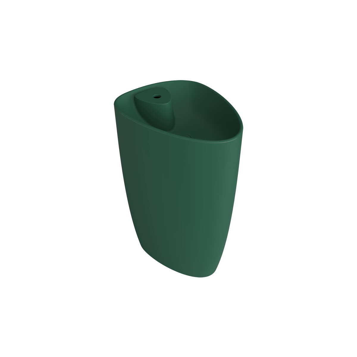 Bocchi Etna Monoblok Lavabo 58 cm Batarya Banklı Mat Yeşil