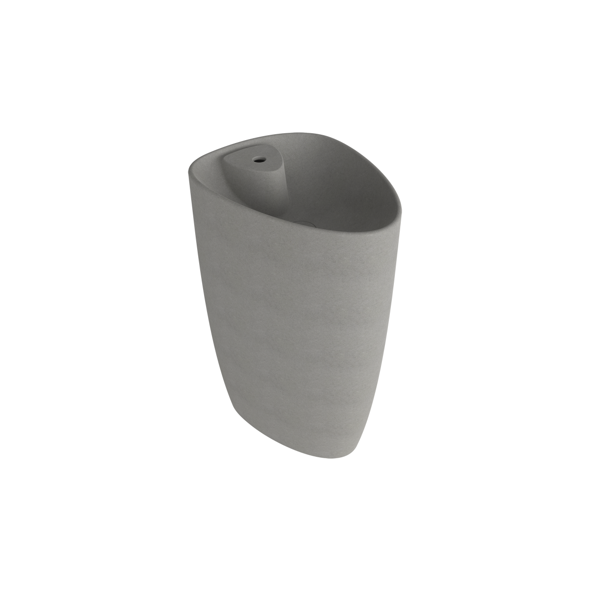 Bocchi Etna Monoblok Lavabo 58 cm Batarya Banklı Mat Beton