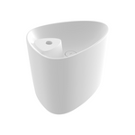 Bocchi Etna Tezgah Üstü Monoblok Lavabo 58 cm Batarya Banklı Mat Beyaz