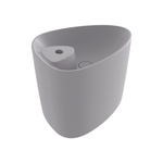 Bocchi Etna Tezgah Üstü Monoblok Lavabo 58 cm Batarya Banklı Mat Gri