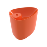 Bocchi Etna Tezgah Üstü Monoblok Lavabo 58 cm Batarya Banklı Parlak Turuncu