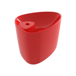 Bocchi Etna Tezgah Üstü Monoblok Lavabo 58 cm Batarya Banklı Parlak Kırmızı