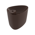 Bocchi Etna Tezgah Üstü Monoblok Lavabo 58 cm Batarya Banklı Mat Kahve