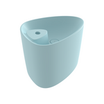 Bocchi Etna Tezgah Üstü Monoblok Lavabo 58 cm Batarya Banklı Mat Buz Mavisi