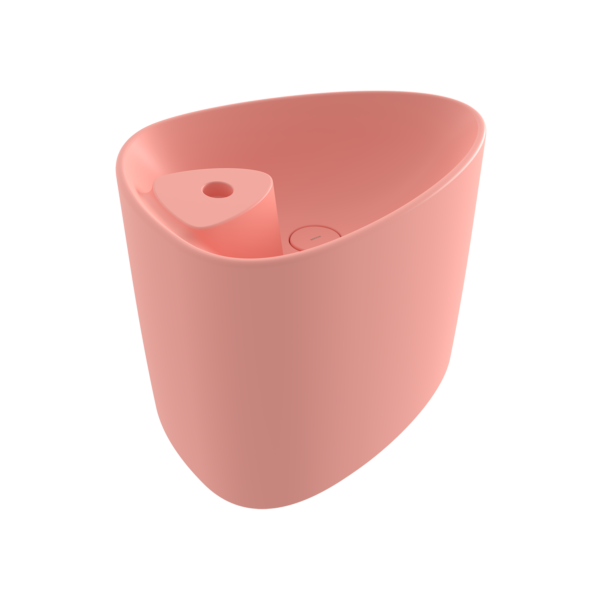 Bocchi Etna Tezgah Üstü Monoblok Lavabo 58 cm Batarya Banklı Mat Somon