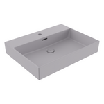 1376-006-0126 Bocchi Milano 60 cm Çanak Lavabo Mat Gri
