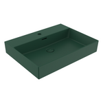 1376-027-0126 Bocchi Milano 60 cm Çanak Lavabo Mat Yeşil