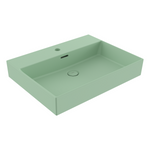 1376-033-0126 Bocchi Milano 60 cm Çanak Lavabo Mat Mint Yeşil