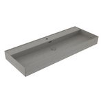 1394-069-0126 Bocchi Milano 120 cm Mat Beton Tezgah Üstü Lavabo