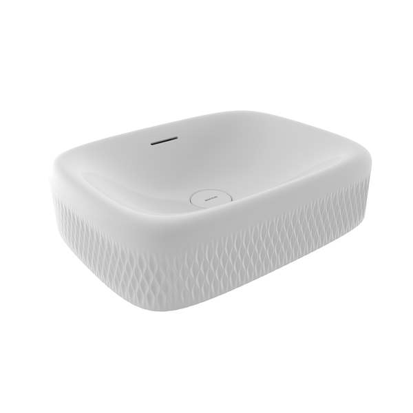 Bocchi New Age Tezgah Üstü Lavabo 55 cm Parlak Beyaz