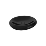 1414-005-0125 Bocchi Strata Tezgah Üstü Lavabo 49 cm Parlak Siyah