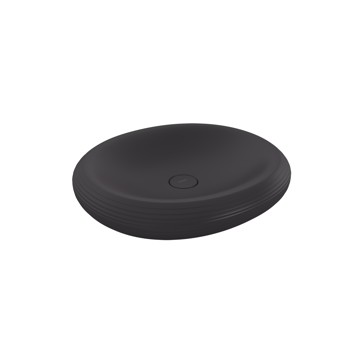 1414-020-0125 Bocchi Strata Tezgah Üstü Lavabo 49 cm Mat Antrasit