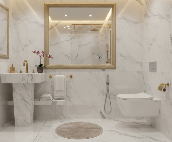 Bocchi V Tondo Rimless Asma Klozet Parlak Beyaz