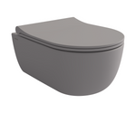 Bocchi V Tondo Rimless Kısa Asma Klozet Mat Gri
