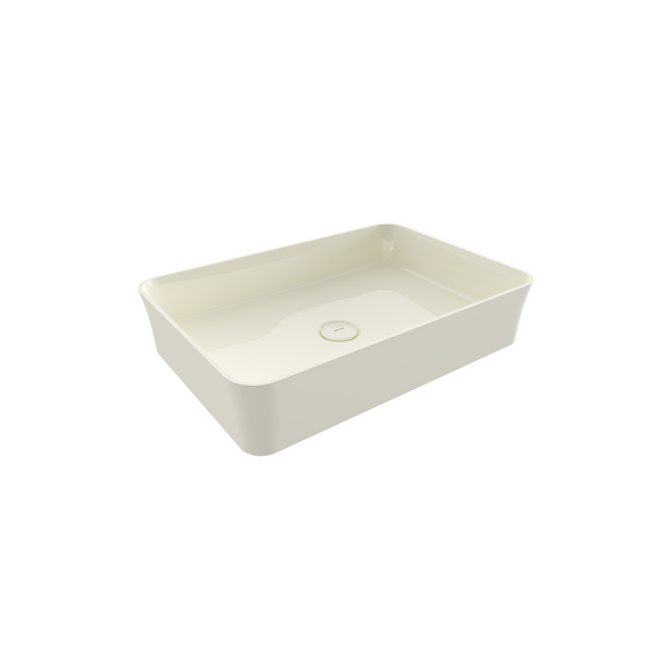 1476-014-0125 Bocchi Slim Line Dikdörtgen Lavabo 55x38 cm Parlak Bisküvi