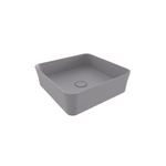 1477-006-0125 Bocchi Slim Line Kare Lavabo 38x38 cm Mat Gri