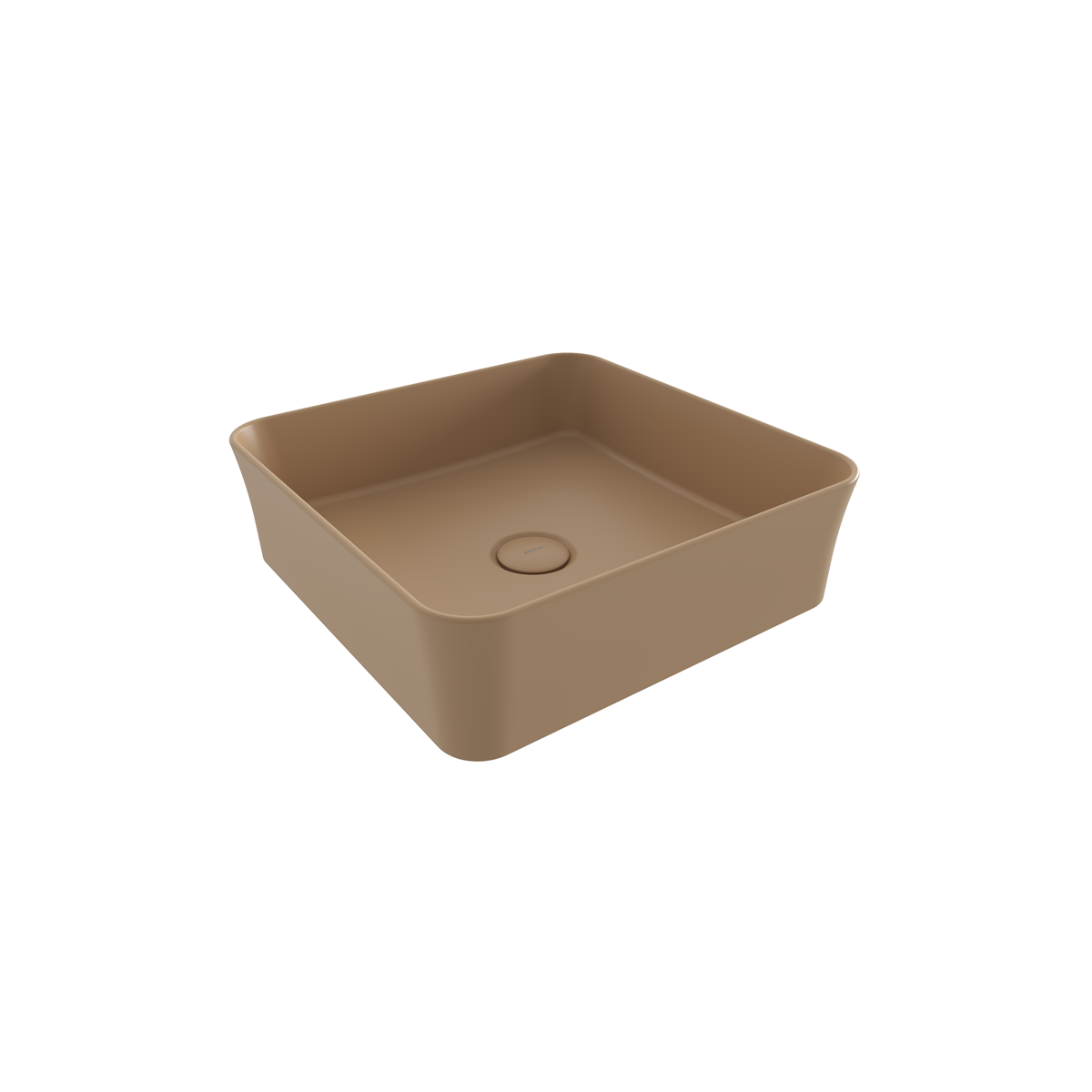 1477-011-0125 Bocchi Slim Line Kare Lavabo 38x38 cm Mat Kaşmir