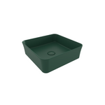 1477-027-0125 Bocchi Slim Line Kare Lavabo 38x38 cm Mat Yeşil