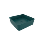 1477-071-0125 Bocchi Slim Line Kare Lavabo 38x38 cm Mat Petrol Mavisi